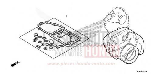 DICHTUNG SATZ B CRF125FBE de 2014